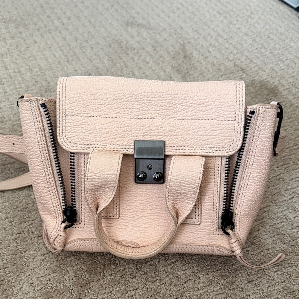 3.1 Phillip Lim Pale Blush Leather Mini Satchel
